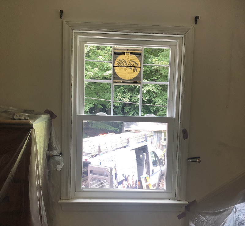Repair the rot and install new window